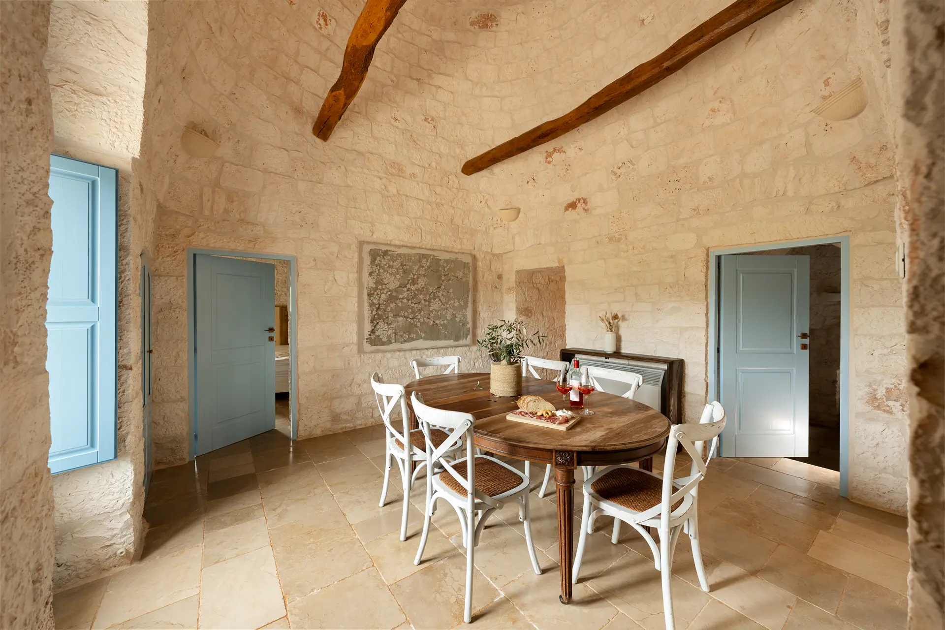 Trullo Pia - Dining Area