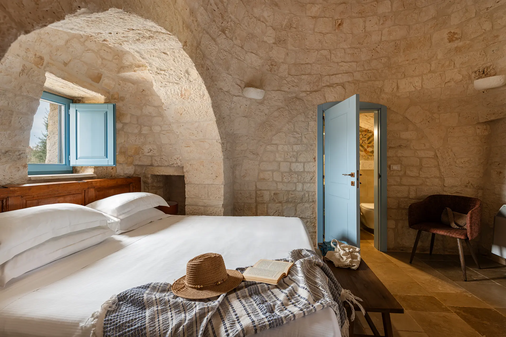 Trullo Pia - Master Bedroom