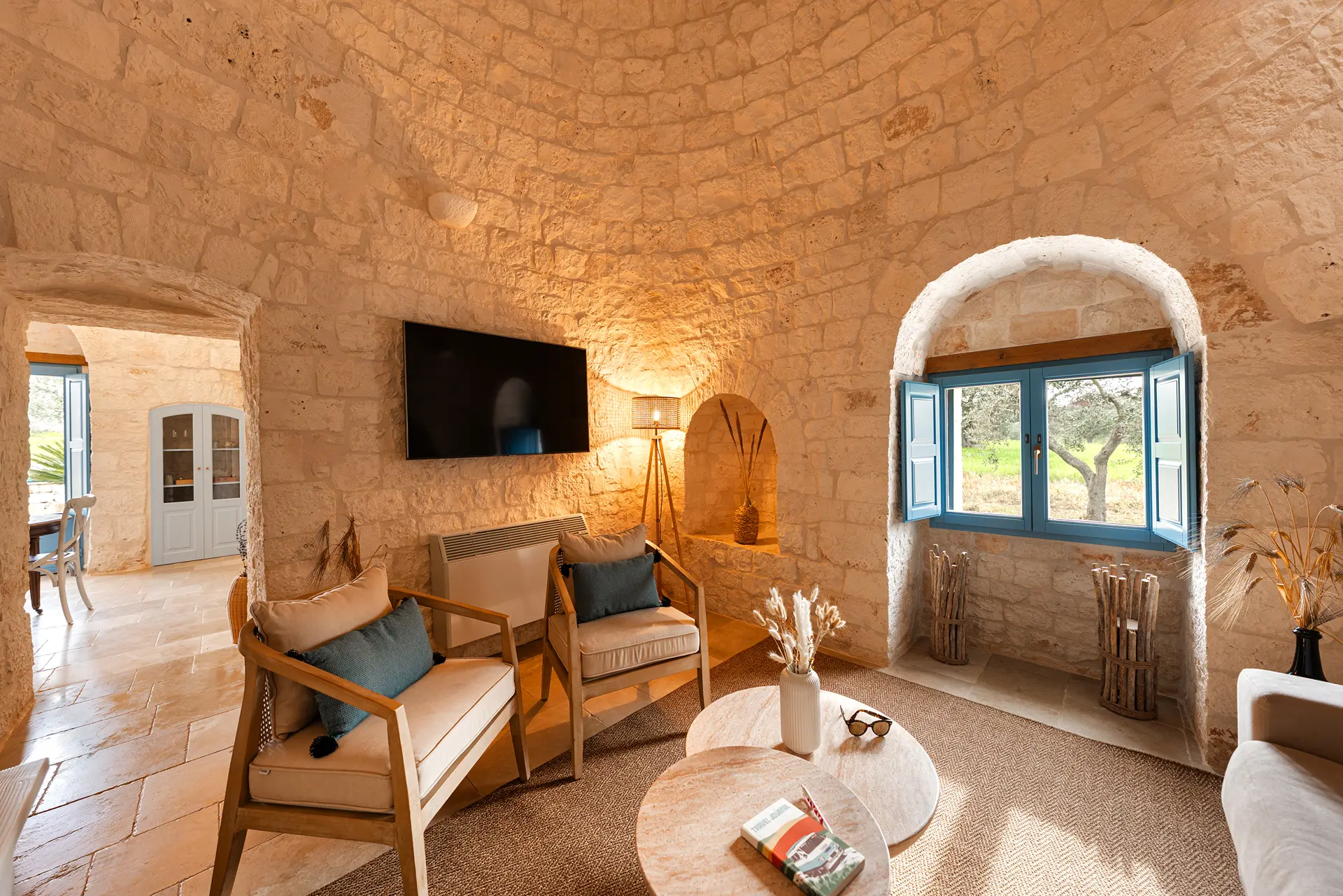 Trullo Pia - Living area