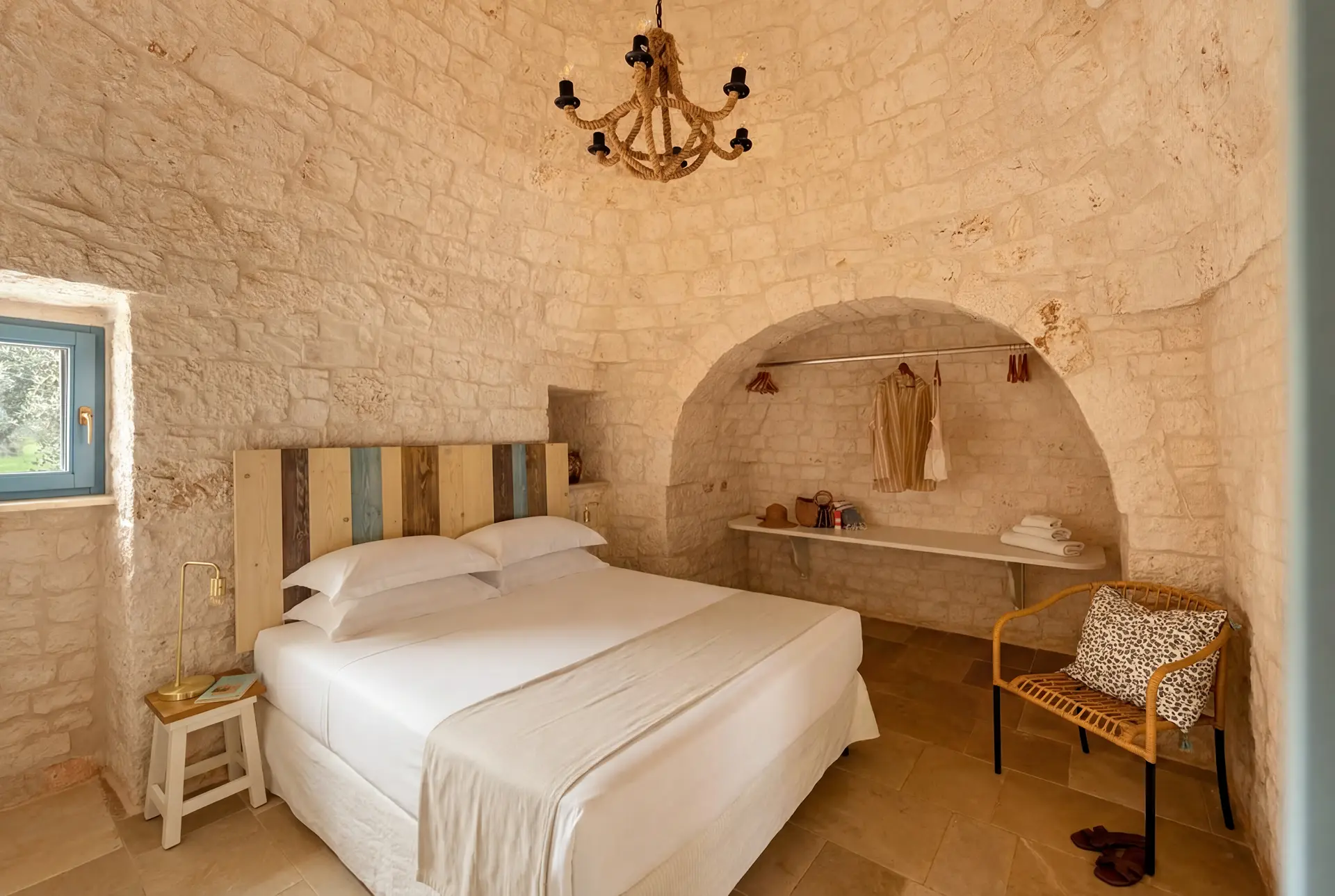 Trullo Pia - Double Bedroom