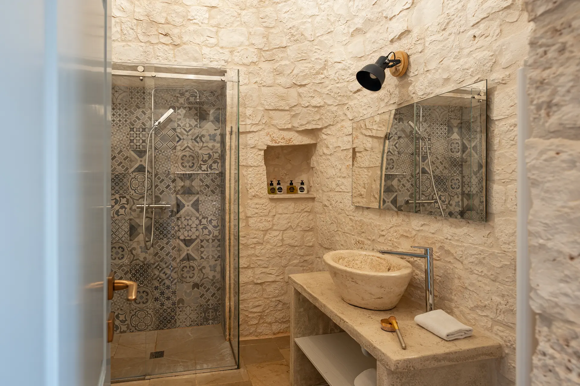 Trullo Pia - Bathroom