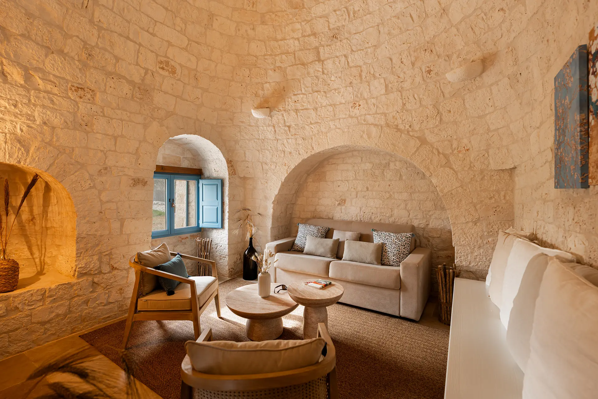 Trullo Pia - Living Area