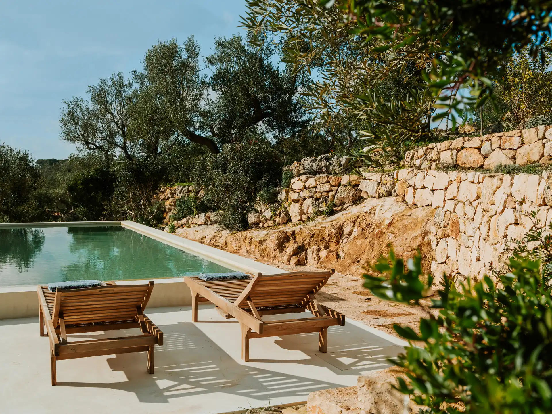 Trullo In Cima - Vista Piscina