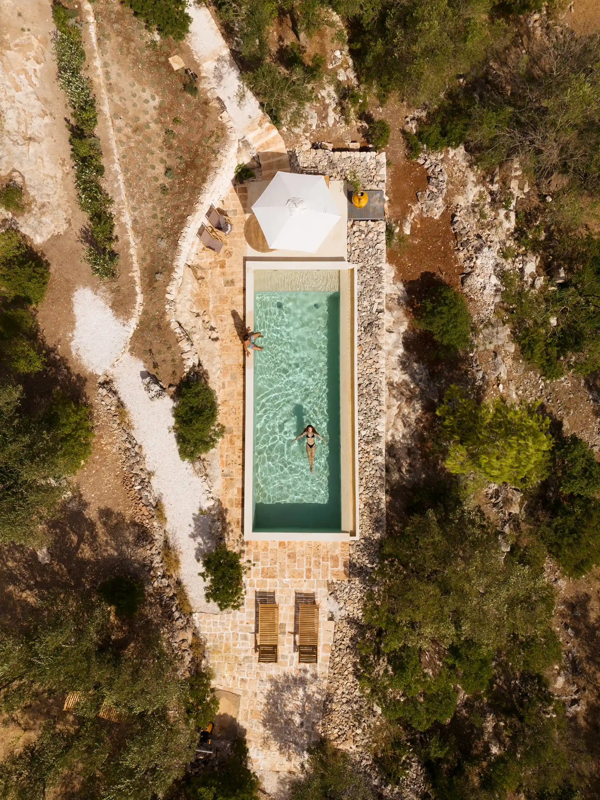 Trullo In Cima - Pool View