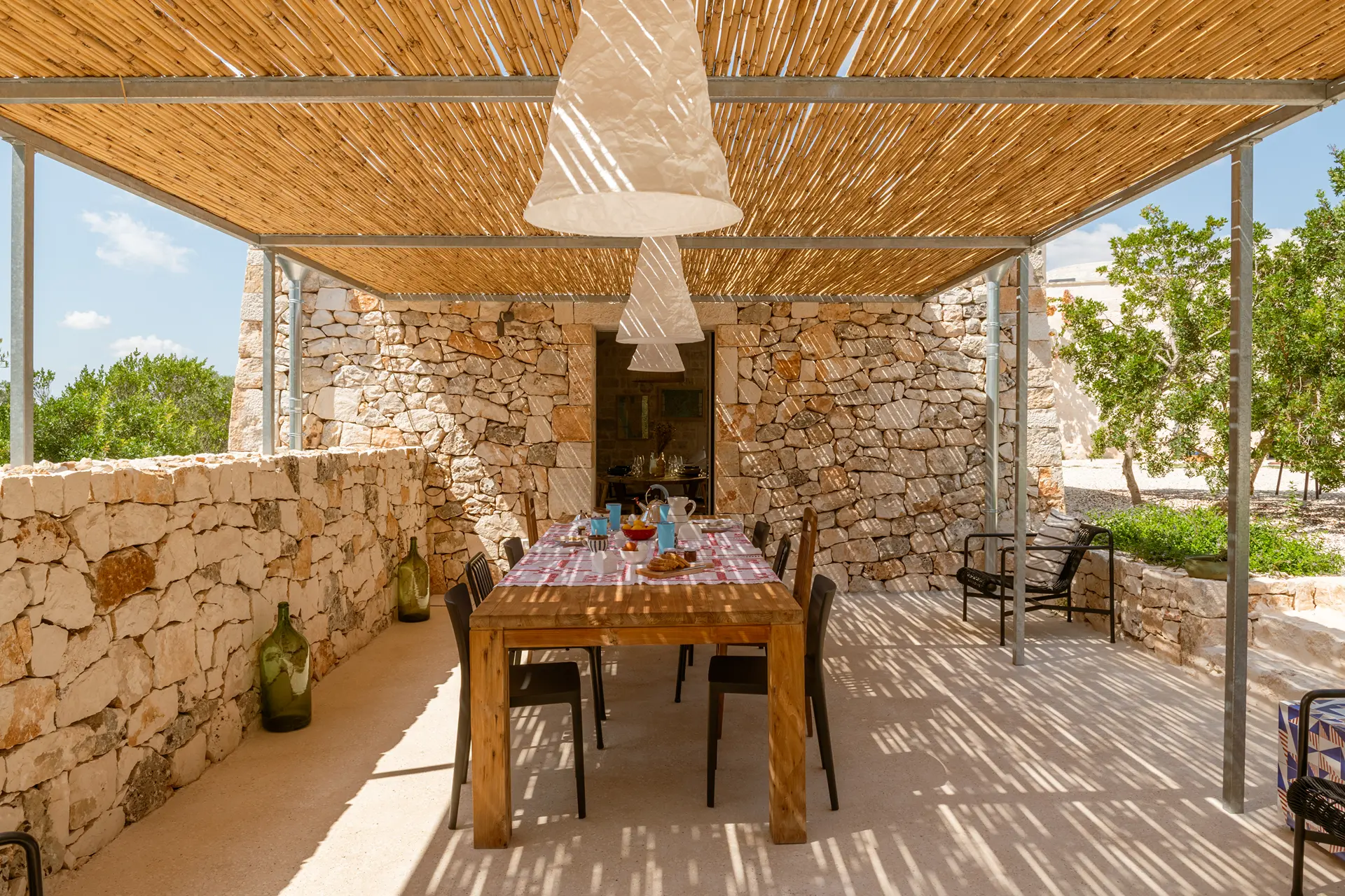Trullo In Cima - Zona Pranzo