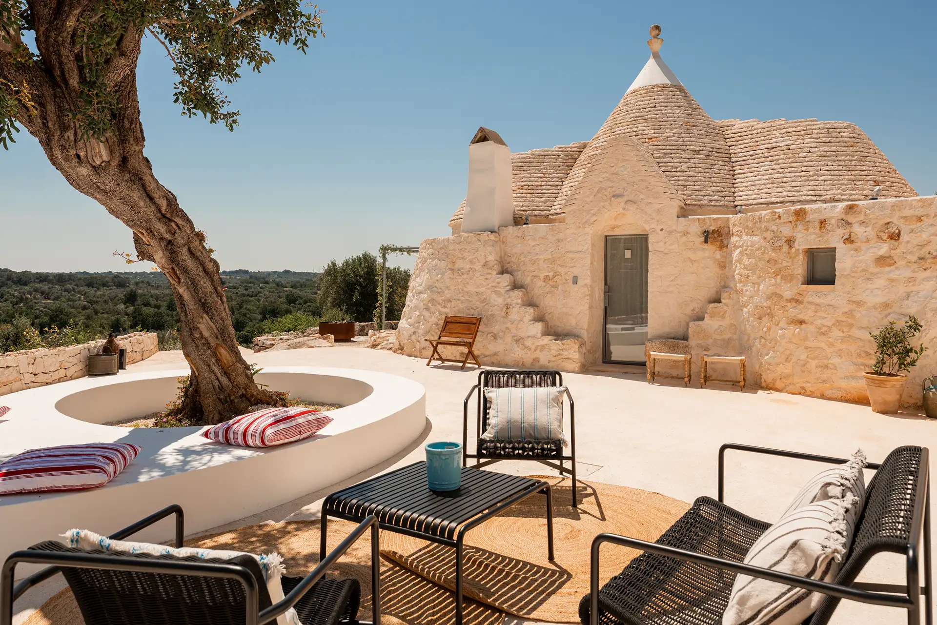 Entrance of the Trullo Bedroom