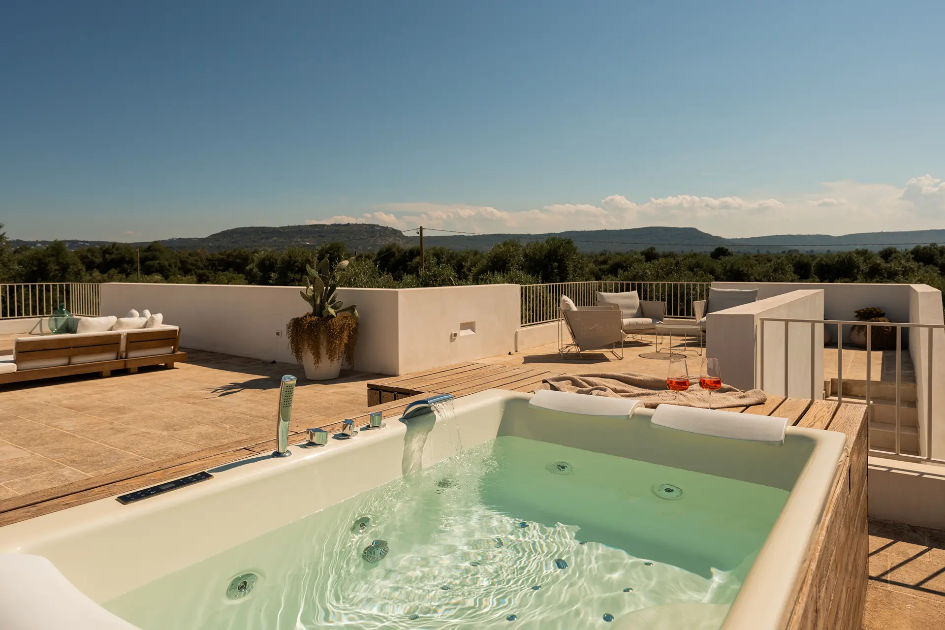 Villa Alberea - Terrazza con jacuzzi