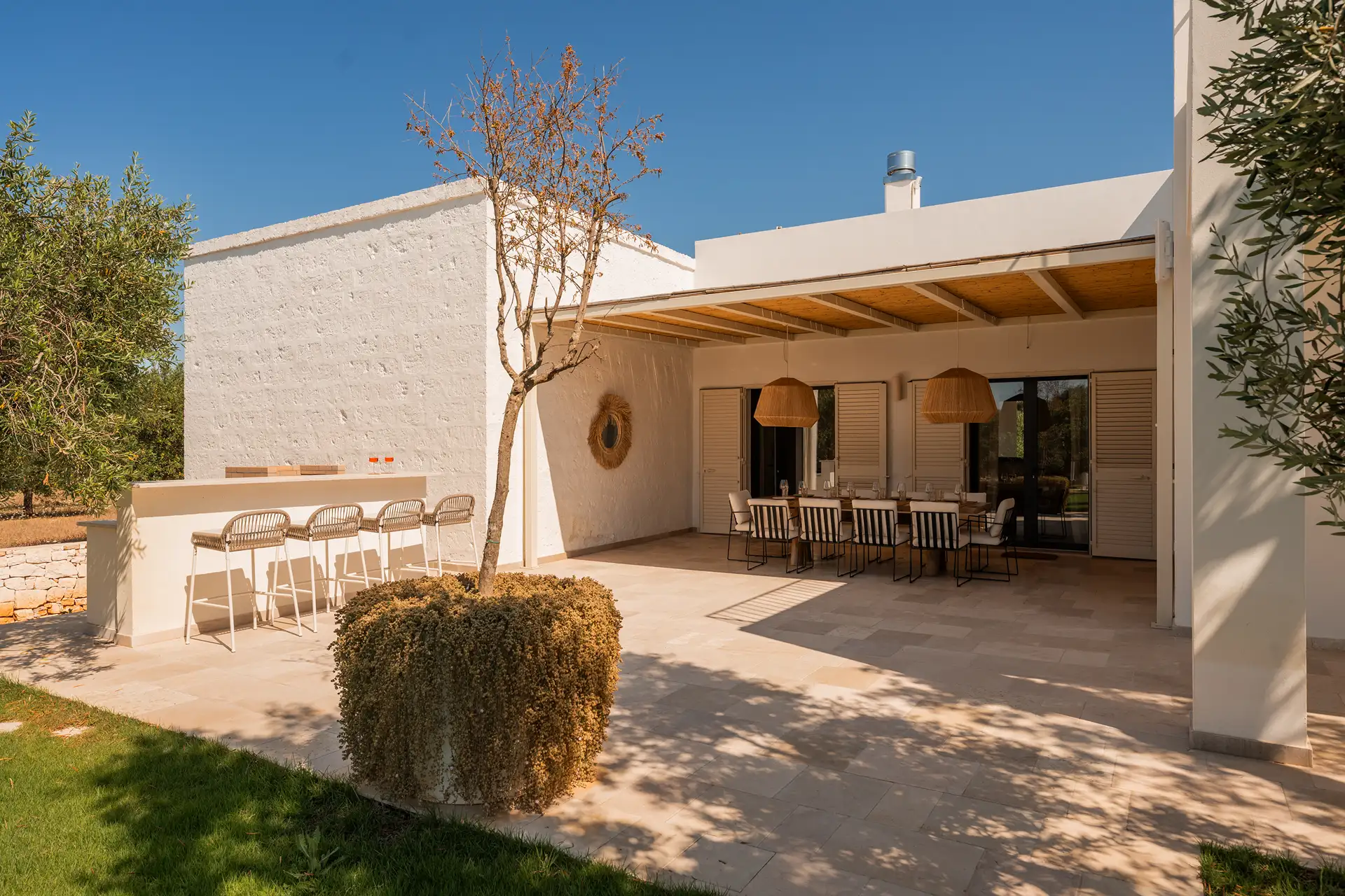 Villa Alberea - Zona pranzo esterno e Bbq
