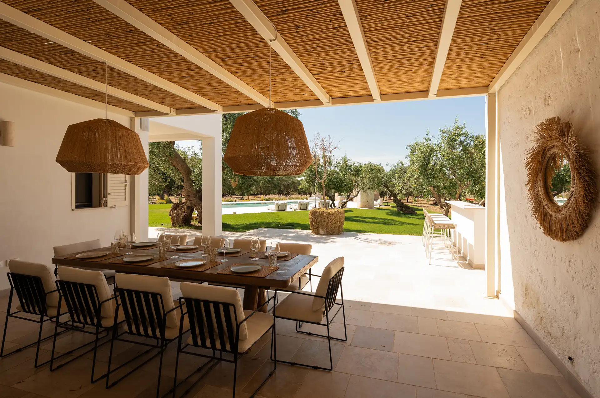 Villa Alberea - Zona pranzo esterno