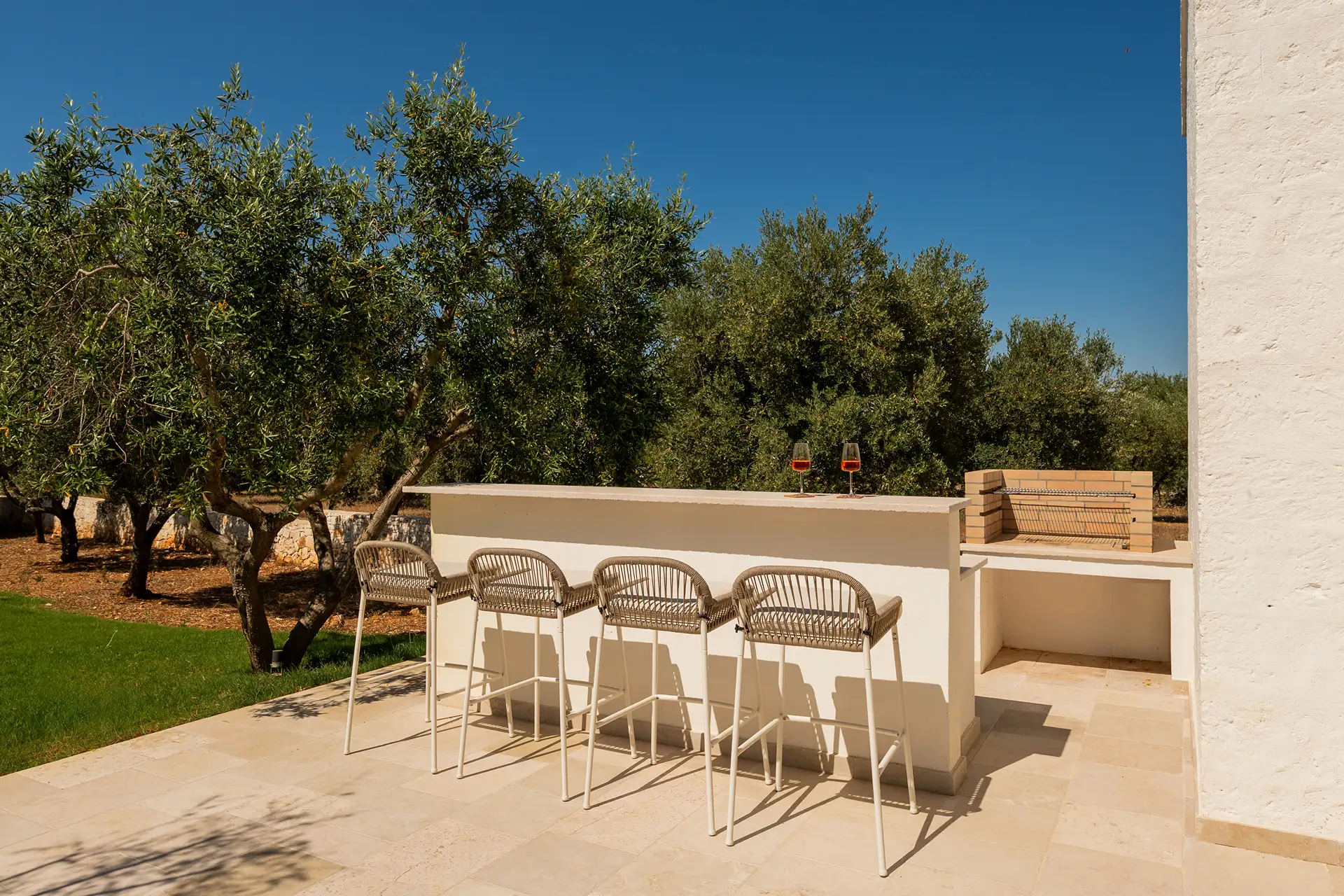 Villa Alberea - Zona pranzo esterno e bbq