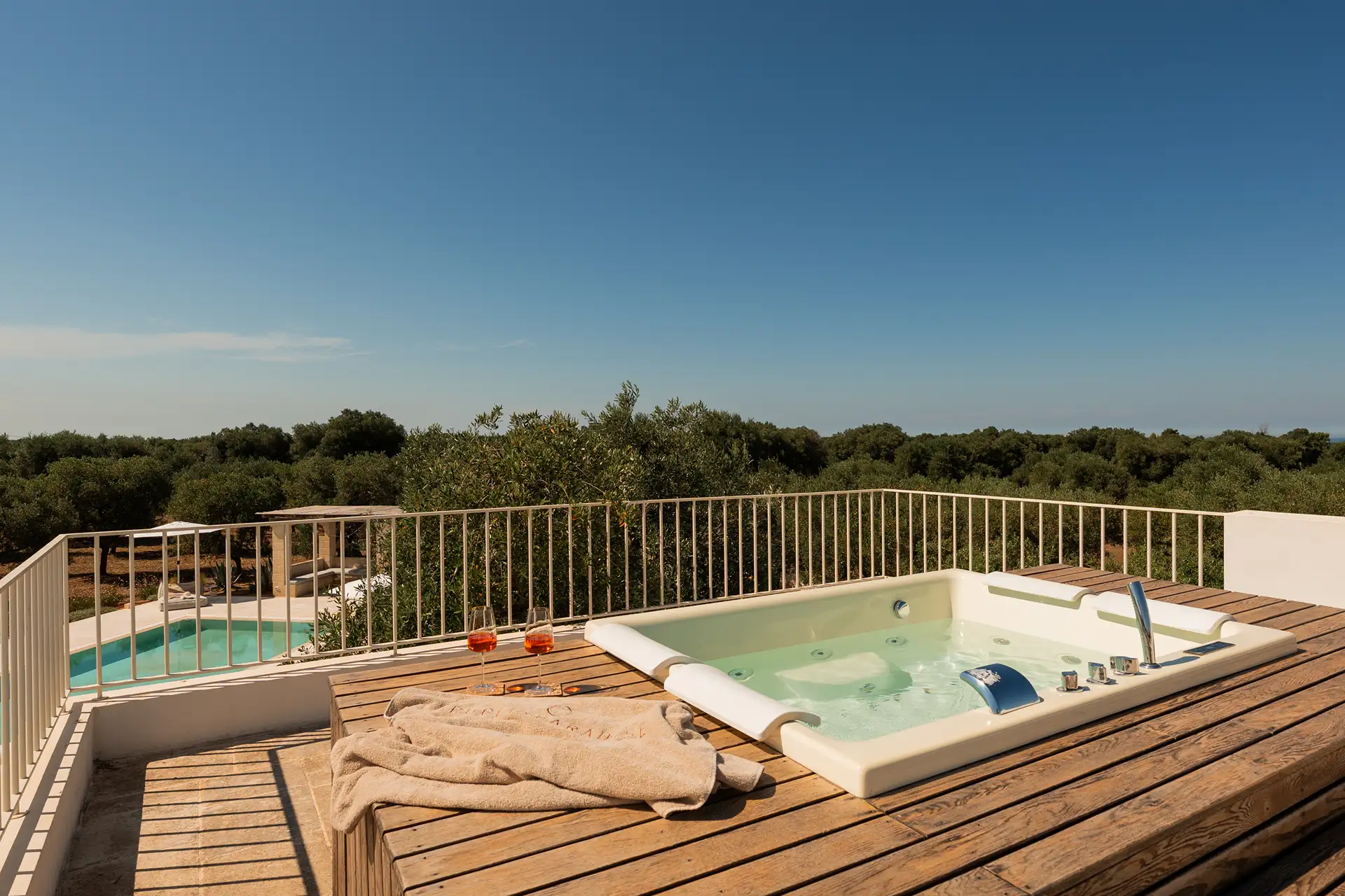 Villa Alberea - Terrazza con jacuzzi