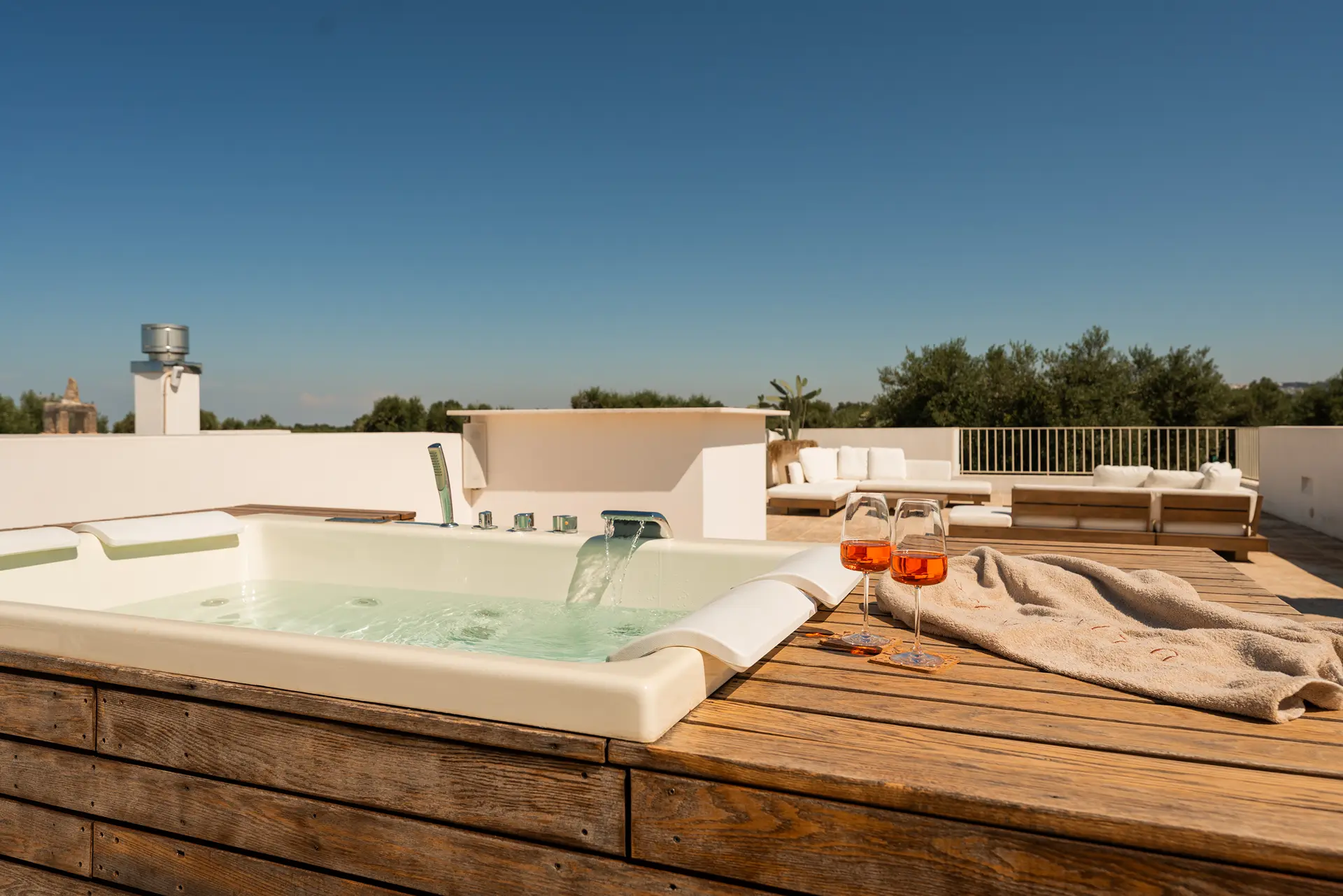 Villa Alberea - Terrazza con jacuzzi