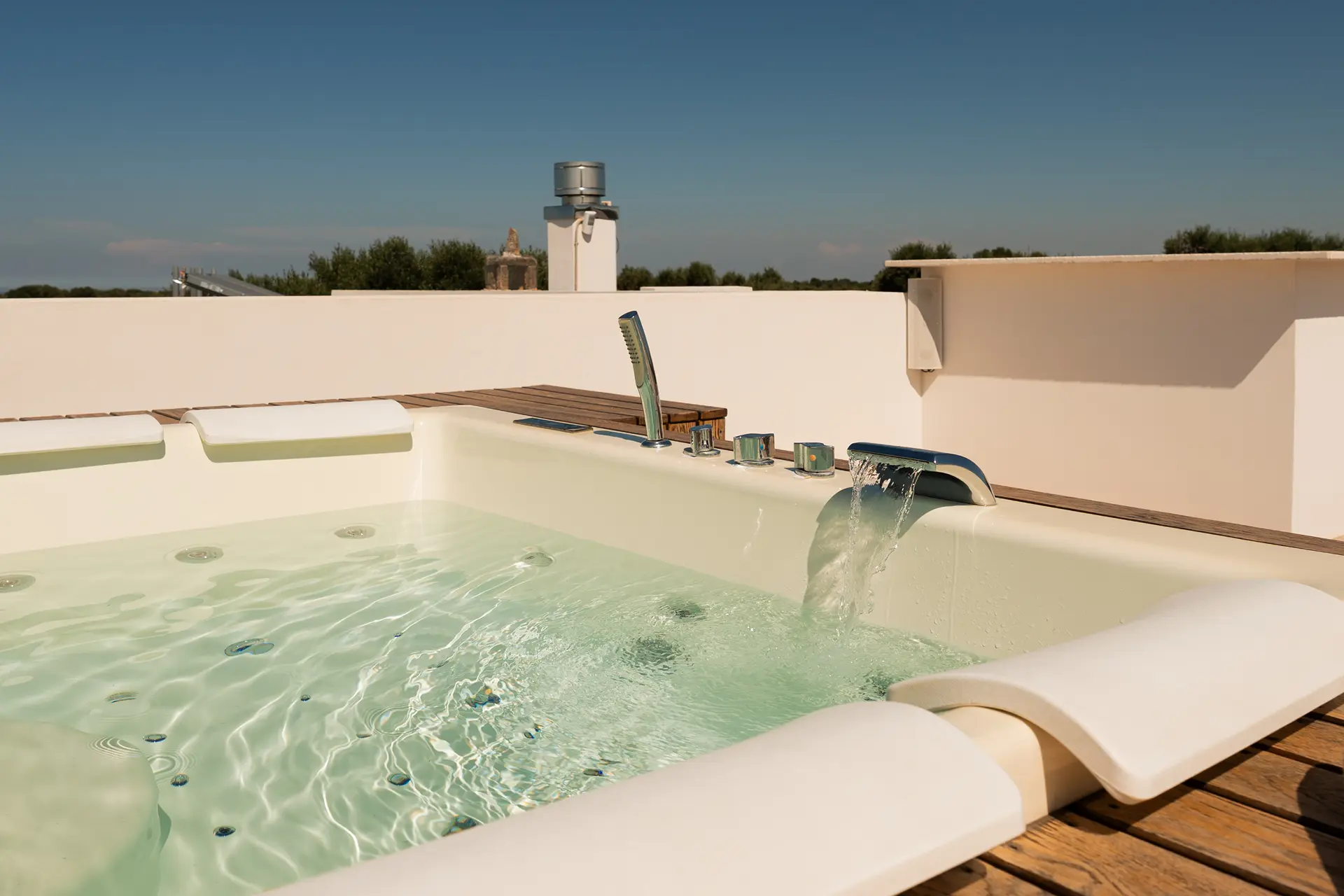 Villa Alberea - Terrazza con jacuzzi