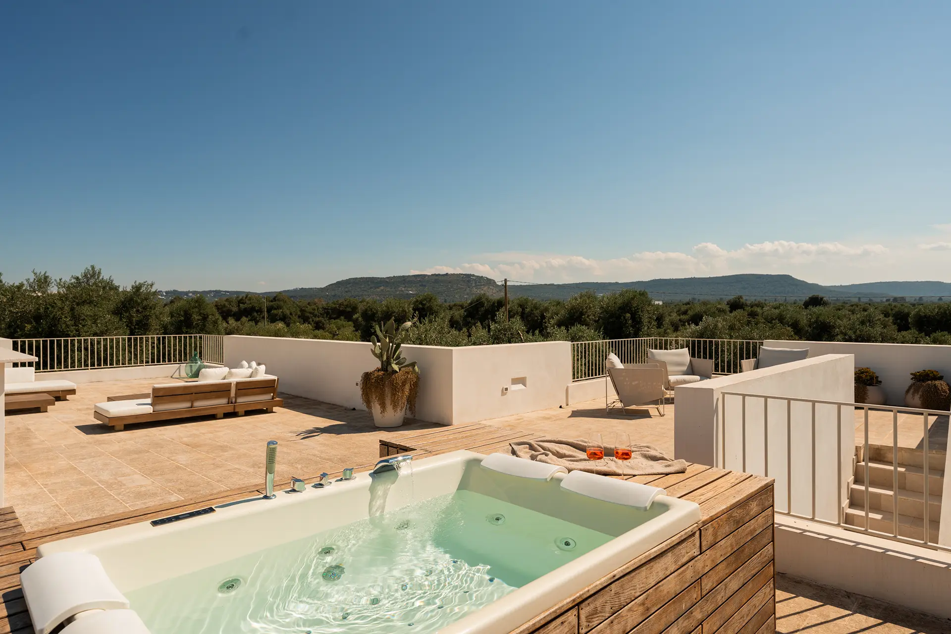 Villa Alberea - Terrazza con jacuzzi