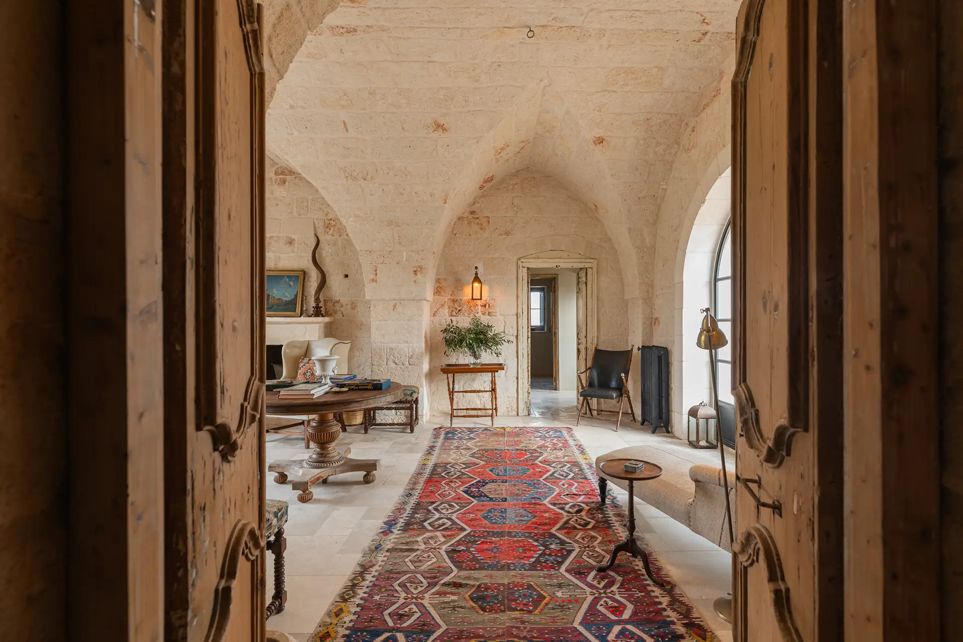 Dettagli living in una villa Puglia Paradise