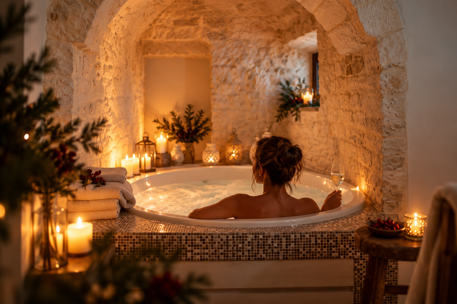 Wellness and relaxation in a Puglian retreat